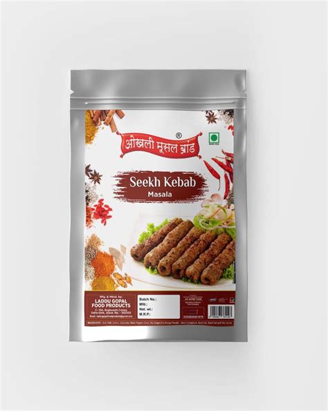 Seekh Kebab Masala Zaikedar Natural & Fresh,(Pack of 3x150gm) : Amazon ...