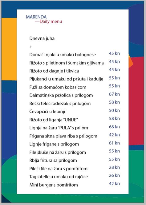 Starting from Monday 16.11.2020. Botel Marina offering great brunch ...