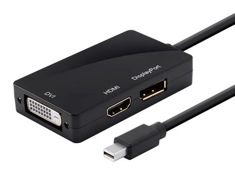 StarTech.com 3-Port Multi Monitor Adapter - Mini DisplayPort to ...