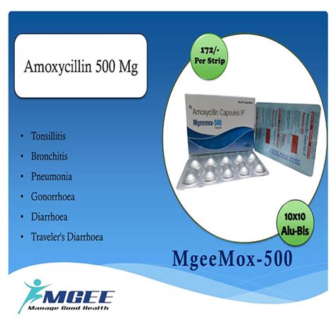 MgeeMox-500 Tablets Mgee Healthcare