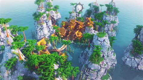 Image result for Minecraft Java Tropical Creative Map