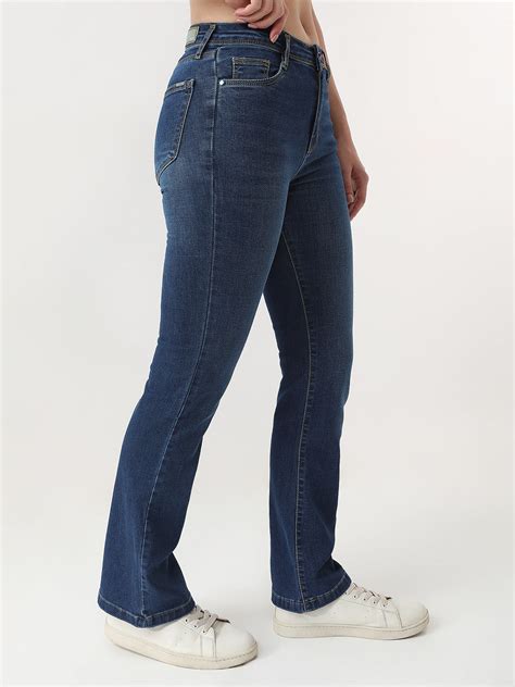 Buy Women High-Rise Flare Jeans | Kraus Jeans