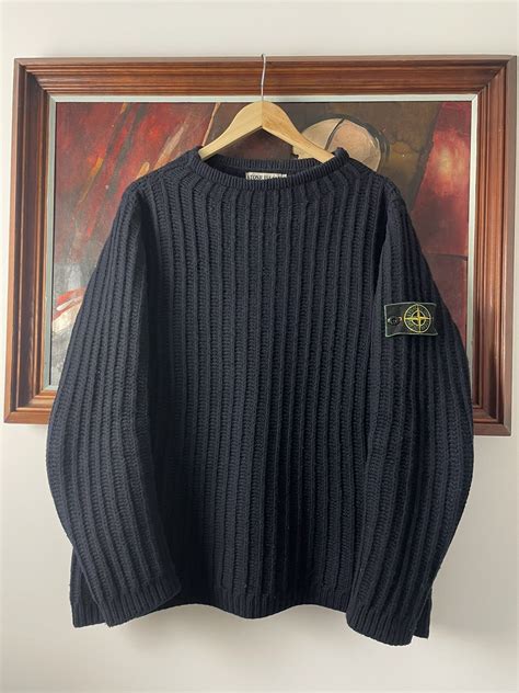 F/W 1999 Vintage Stone Island Sweater Knit Rare Hype 90s | Streetwear ...