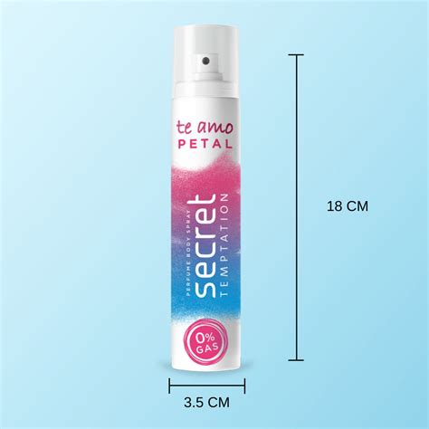 Te Amo Petal 120ml | Body Perfume for Women | Secret Temptation