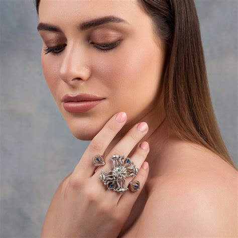 Panthera Annulaire Ring | Panthera Ring | Gold Plated Ring for Women ...