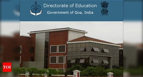 Goa education dept sign MoU with charity organisation - Times of India