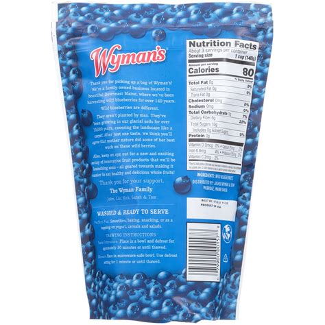 Wyman's of Maine Fresh Frozen Wild Blueberries 12 oz | Shipt