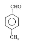 Write the structure of p-Methylbenzaldehyde molecule.