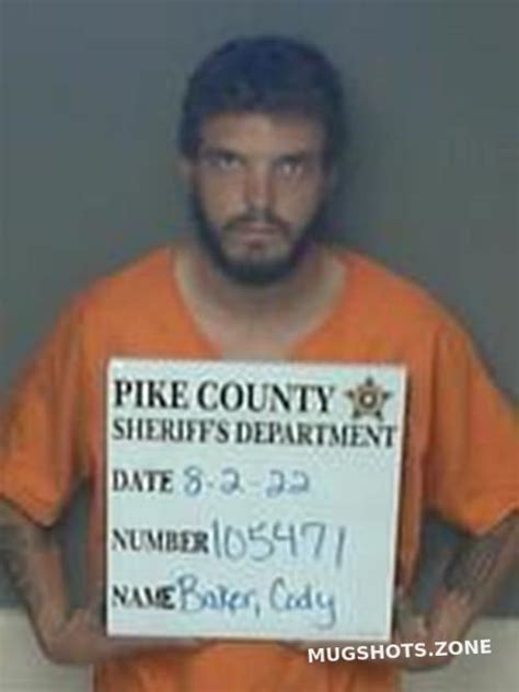 CODY DALE BAKER 08/02/2022 - Pike County Mugshots Zone