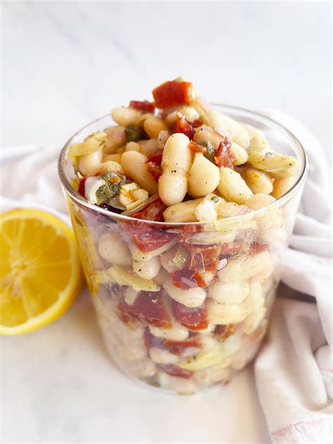Tuscan White Bean Salad Recipe | The Gracious Pantry