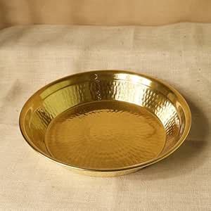 Buy PATRA Brass Paraat for Dough and Atta Kneading - Handmade 100% Pure ...