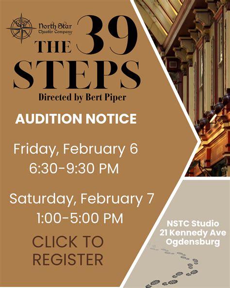 The 39 Steps – North Star Theater Company