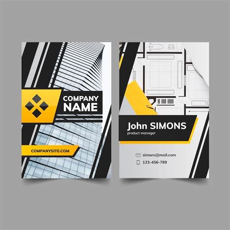 Double Sided Business Card Template Free 的图像结果