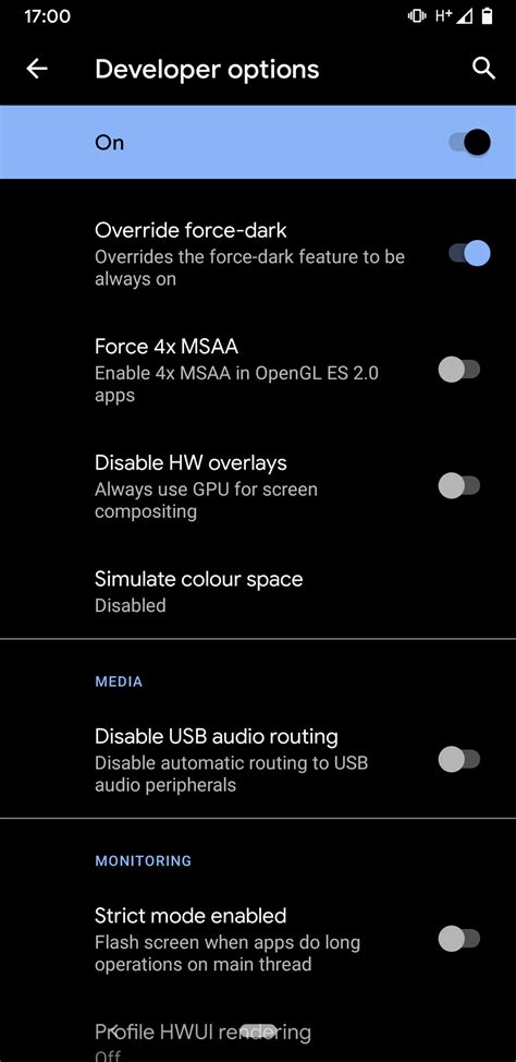 How to enforce Dark Mode in many apps on Android - gHacks Tech News