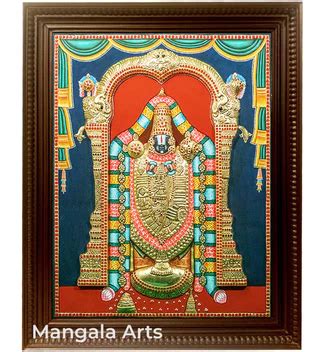 5 Must-Know Tips Before Buying a Lord Balaji Tanjore Painting | Mangala ...