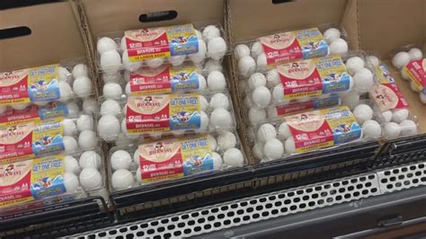 Price of eggs at the grocery store spikes to more than $4 a dozen ...
