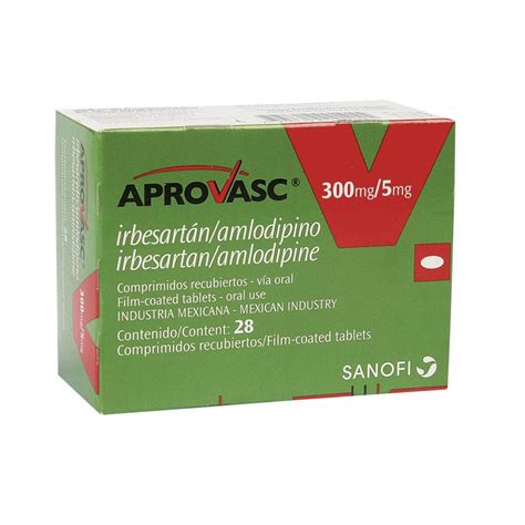 Aprovasc 300/5Mg Tabletas - FarmaciaRD