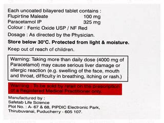 Ketoflam P 100325 Mg Tablet 10 - Uses, Side Effects, Dosage, Price ...