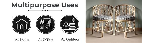 Cane Crafts Premium Antique Bamboo Chair for Lawn, Arm, Room, Indoor ...