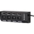 ZEBRONICS 150Hb 4 Port USB Hub with Dedicated On/Off Switch, Led ...