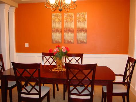 Catchy Orange Dining Room Designs with Awesome Inspiration - home987 ...