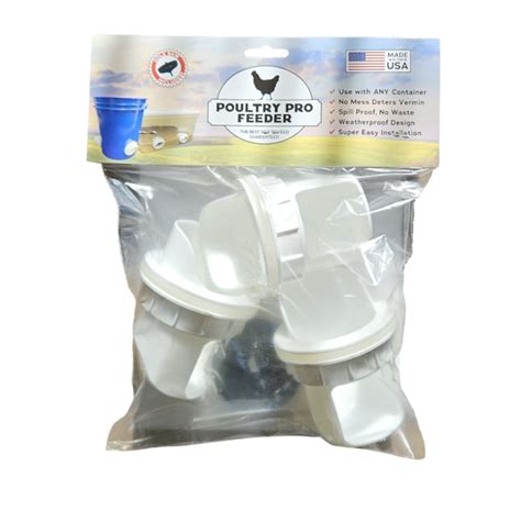 Riverbend Resources 100 Pound(s) White Plastic Gravity feeder in the ...