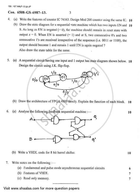 Digital System Design -2 2012-2013 BE Electronics Engineering Semester ...