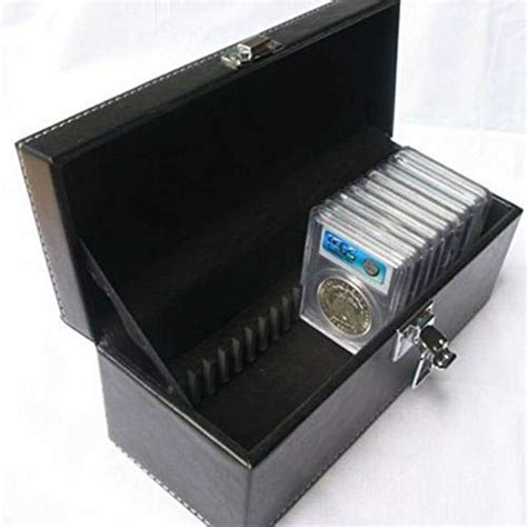 Generic Storage Box Coin Boxes Storage Case Rectangular Coin Capsules ...