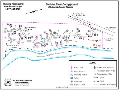 Beckler River Campground - Campsite Photos, Availability Alerts