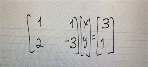 Solving for Y and X Using Metrix Notation 的图像结果