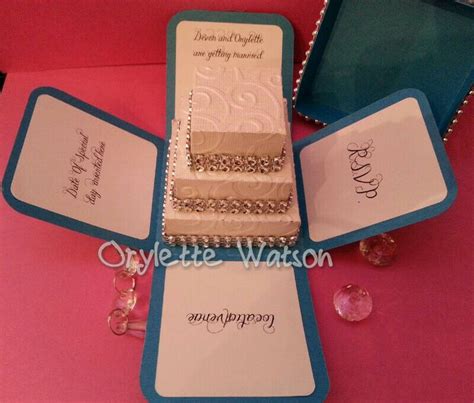 Image result for Exploding Invitation Box