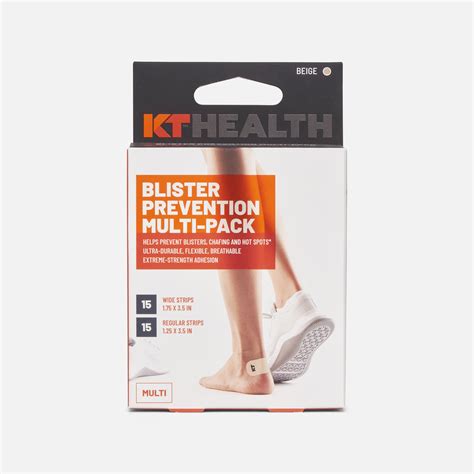 FSA Eligible KT Tape Blister Prevention Tape, Beige MultiPack, 30 ct ...