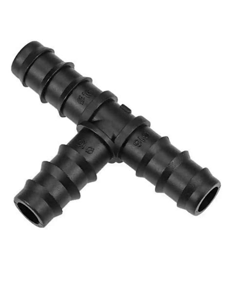 Buy 16mm Drip Irrigation Tee Connectors (10 Pcs) Online