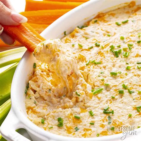 Hot Crab Dip Recipe (Easy & Creamy!) - Wholesome Yum