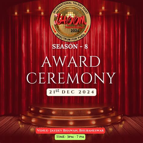 Jhoom International Spectrum For PwDs Season - 8 Award Ceremony 2024 ...