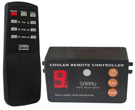 Sarru Automation CC51 Air Cooler Remote Controller for 10 Steps Fan ...