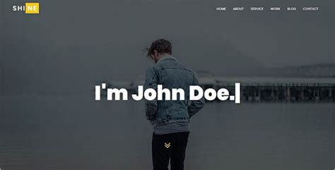 18+ Portfolio HTML Templates Free Download Website Themes