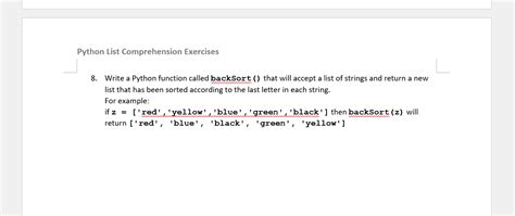 Image result for Simple List Questions in Python
