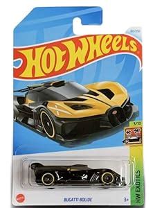 Hot Wheels Bugatti Bolide, Yellow/Black, HW Exotics 3/10 : Amazon.in ...
