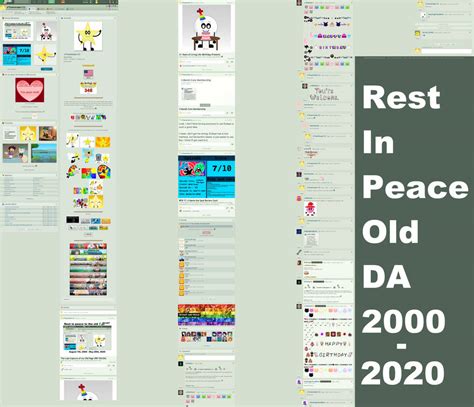 Image result for Old deviantART Layout