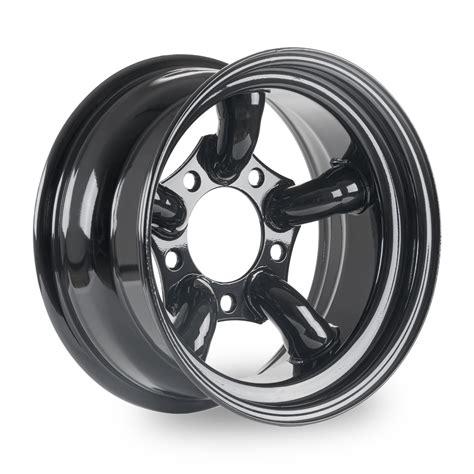 S16516535CHASTE - 5 Spoke Steel Wheel 16" x 8" ET-35 Black - Land Rover ...