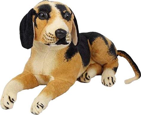 Jannat Cute Sitting Dog Stuffed Soft Plush Toy - 40 cm (Brown) : Amazon ...