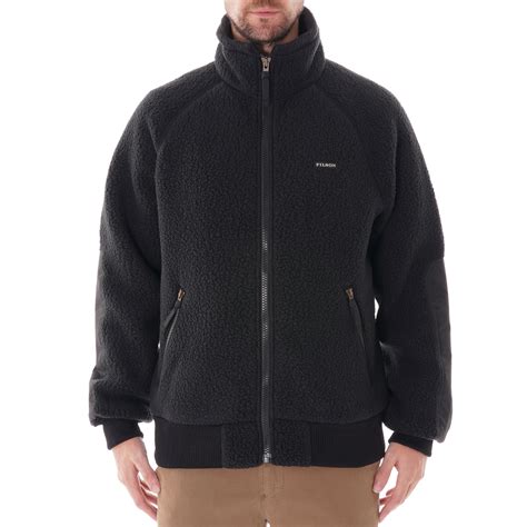 Filson Sherpa Fleece Jacket |Black| 20117928-BLK