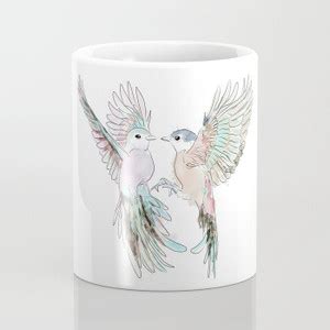 AALSHI Birds printed coffee mug Ceramic Coffee Mug Price in India - Buy ...