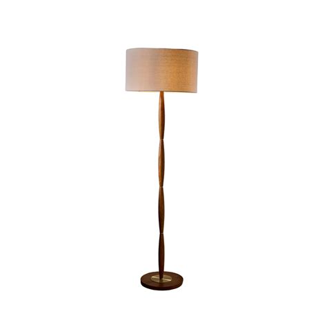 Dark Wood Floor Lamp — At Hestia