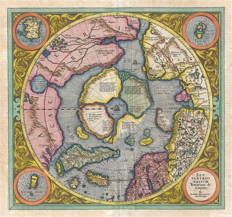 Flat earth ancient map - mathniom