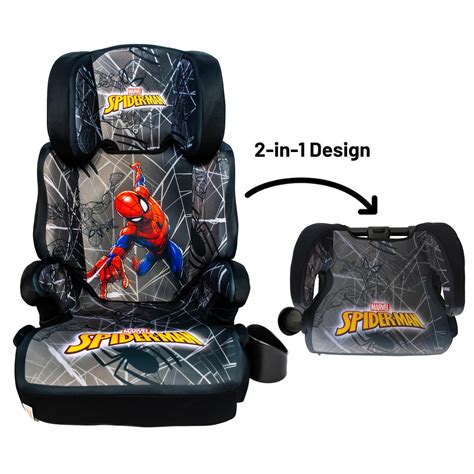 Snapklik.com : KidsEmbrace Marvel Spider-Man High Back Booster Car Seat