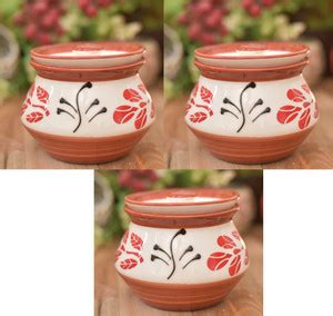 Newai Ceramic Pickle Jar - 300 ml Price in India - Buy Newai Ceramic ...
