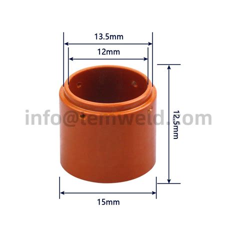 S125 Swirl Ring Gas Diffuser Air Plasma Cutting Torch - web