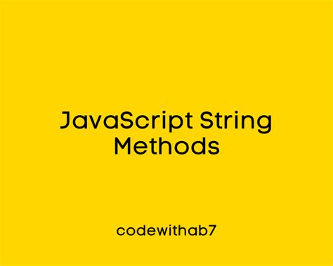 Image result for String Methods in JavaScript
